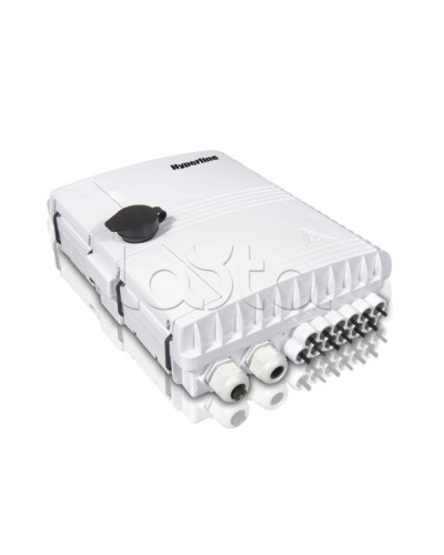 Бокс оптический настенный Hyperline FO-WBI-12A-GY в Люберцах Кросс оптический Pintop.ru