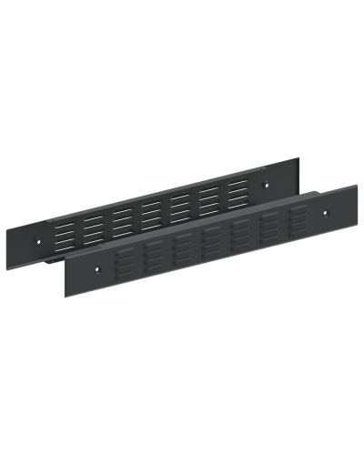 FORMAT Панель цоколя вентилируемая 100х800мм RAL7021 (2шт/компл) IEK (FO-00D-PCV-010-080-7021) в Люберцах Аксессуары для стоек и шкафов Pintop.ru