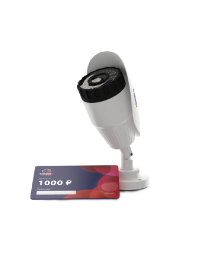 IP-камера видеонаблюдения уличная TRASSIR CloudBulletPoE в Люберцах IP-камеры Pintop.ru