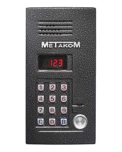 Блок вызова домофона Метаком MK2012-TM4E в Пскове Блоки вызова многоабонентные Pintop.ru