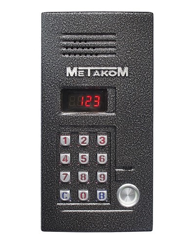Блок вызова домофона Метаком MK2012-TM4EN в Люберцах Блоки вызова многоабонентные Pintop.ru