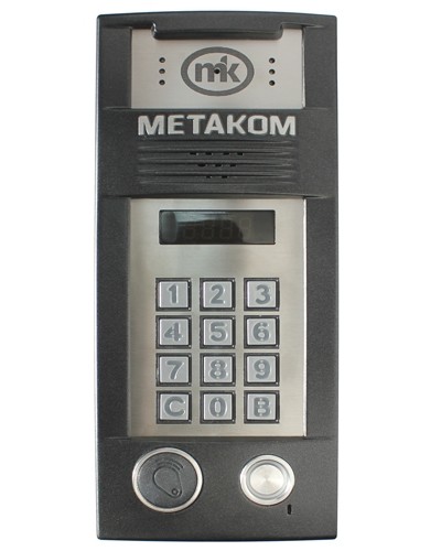 Блок вызова Метаком MК2018-TMRFV в Люберцах Блоки вызова многоабонентные Pintop.ru