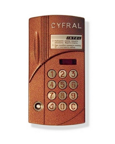 Микропроцессорный блок вызова Цифрал ИНТЕЛ/VC в Люберцах Блоки вызова многоабонентные Pintop.ru